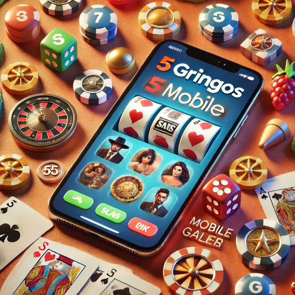 Juegos móviles en el casino en línea 5gringos