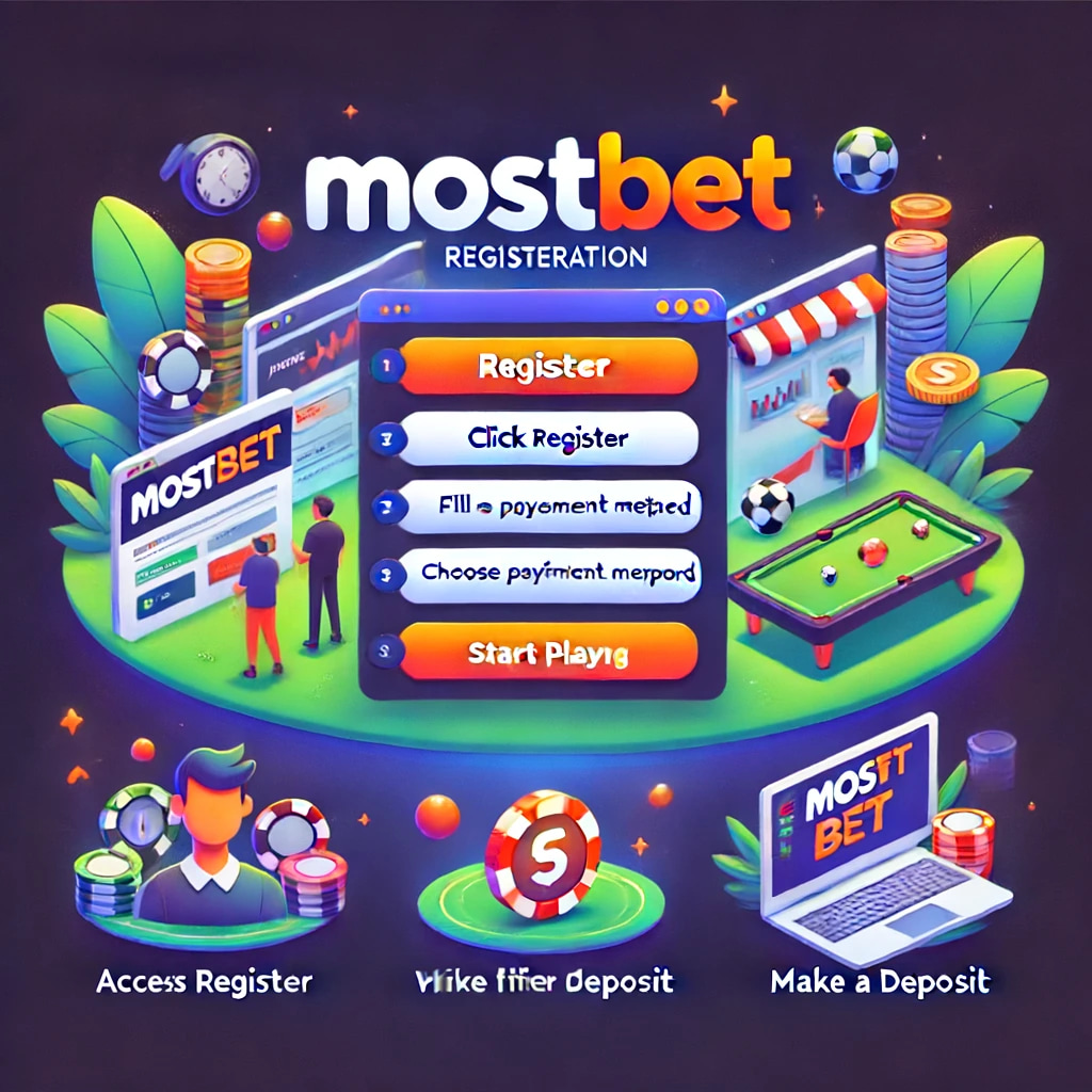 Regístrate en el casino en línea Mostbet